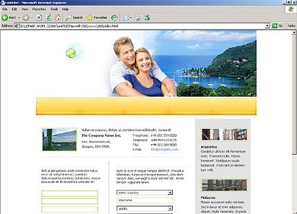 Website Template #11203