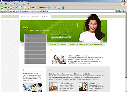 Website Template #11224