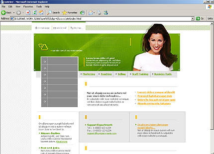 Website Template #11224
