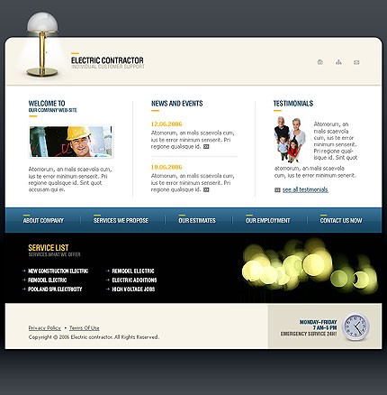 Website Template #11237