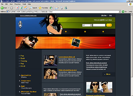 Website Template #11255