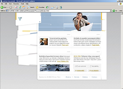 Website Template #11268