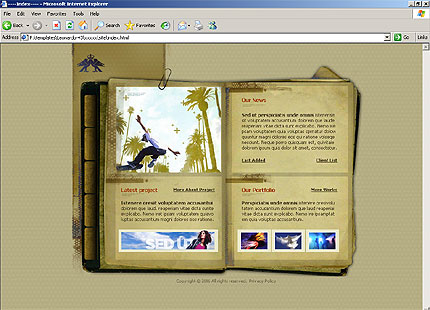 Website Template #11285