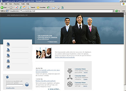 Website Template #11308