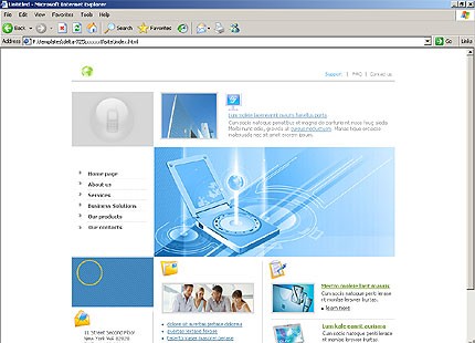 Website Template #11352