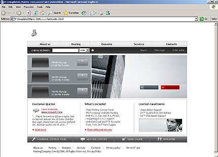 Website Template #11410