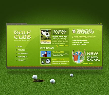 Website Template #11417