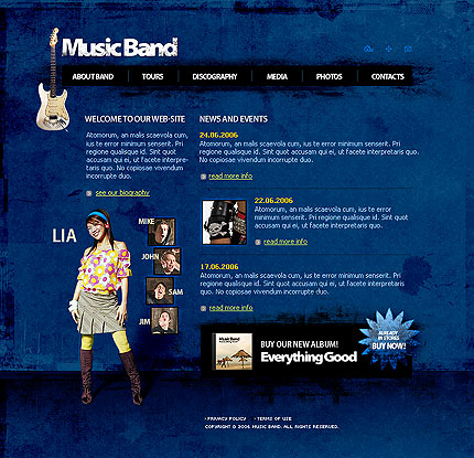 Website Template #11442