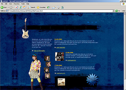 Website Template #11442