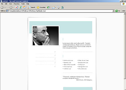 Website Template #11527