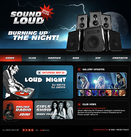Website Template #11537