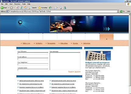 Website Template #11645