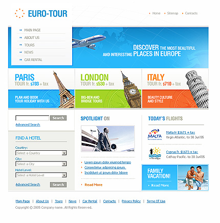 Website Template #11681