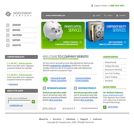 Website Template #11682