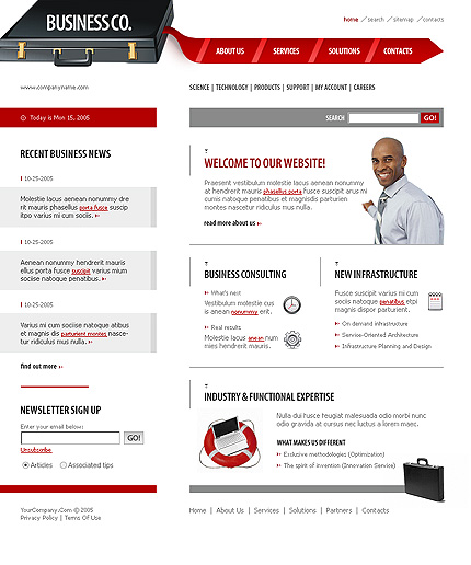 Website Template #11686