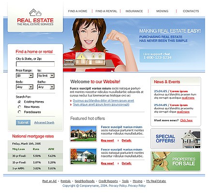 Website Template #11715