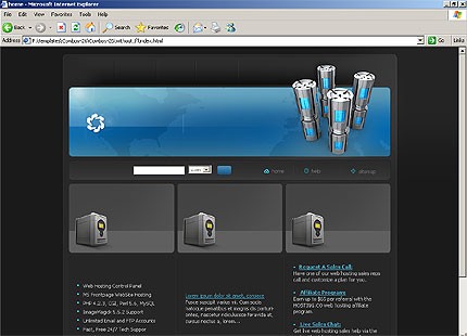 company&nbsp;website template