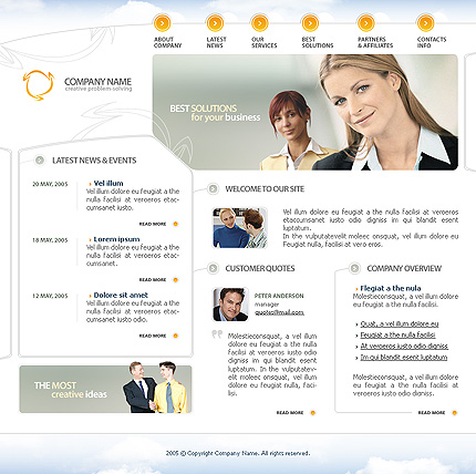 Website Template #11893
