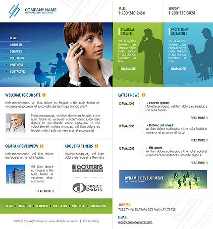 Website Template #11894