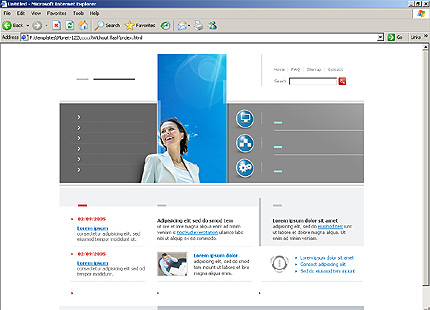 Website Template #11895