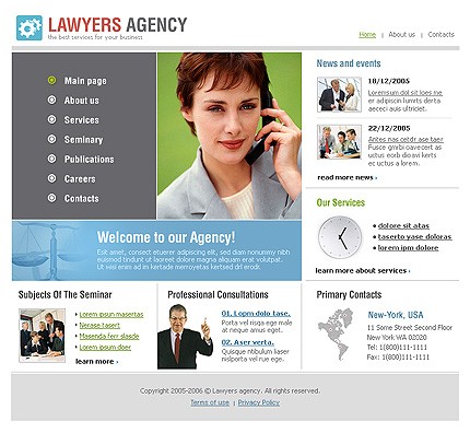 Website Template #11939