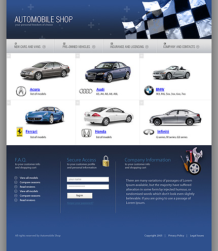 Website Template #11942