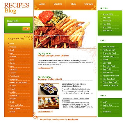 Website Template #11959