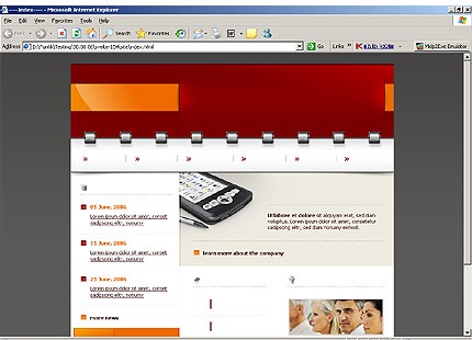 Website Template #11967