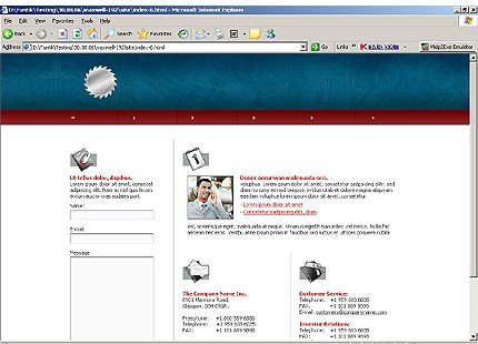 Website Template #11973