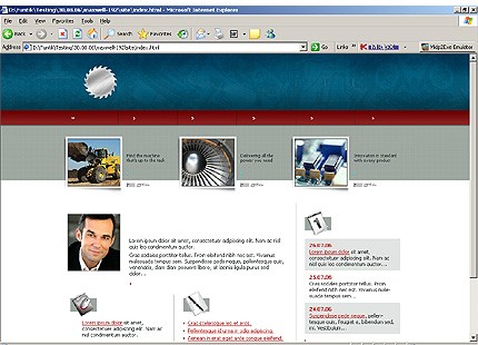 Website Template #11973