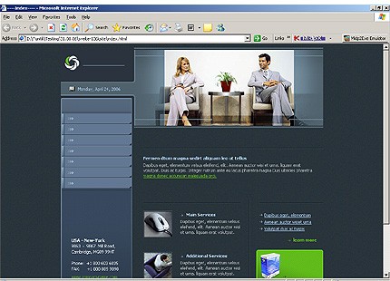 Website Template #11992