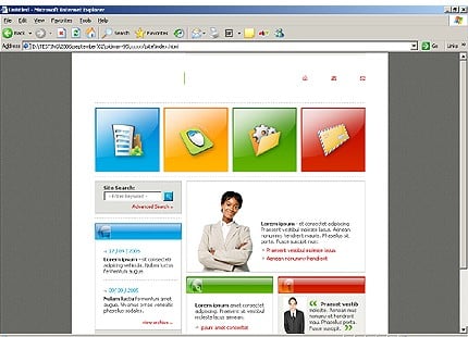Website Template #11999