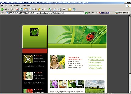 Website Template #12007