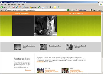 Website Template #12011