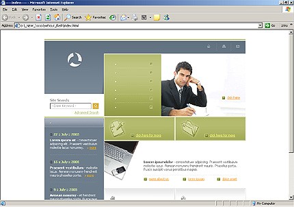 Website Template #12014