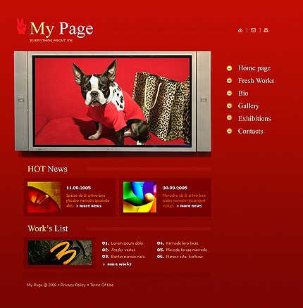 Website Template #12022