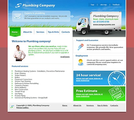 Website Template #12023