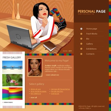 free personal profile templates