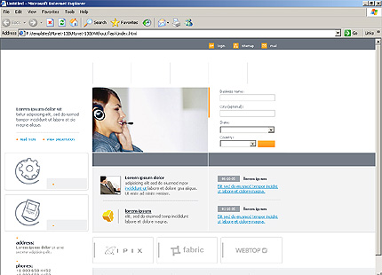 Website Template #12105