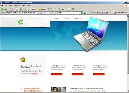 Website Template #12132