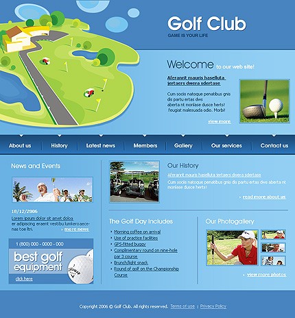 Website Template #12169