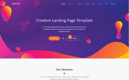 Landing Page Templates