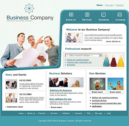 Website Template #12202
