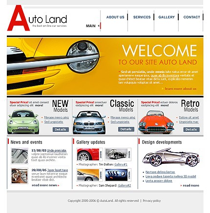 Website Template #12203