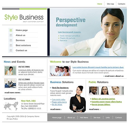 Website Template #12204