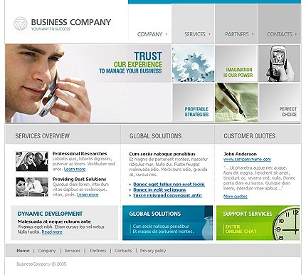 Website Template #12205