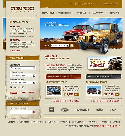 Website Template #12208