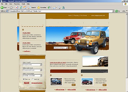 Website Template #12208