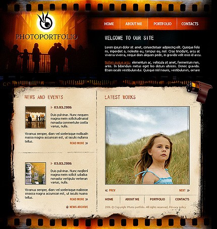 Website Template #12232