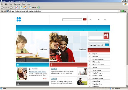 Website Template #12243